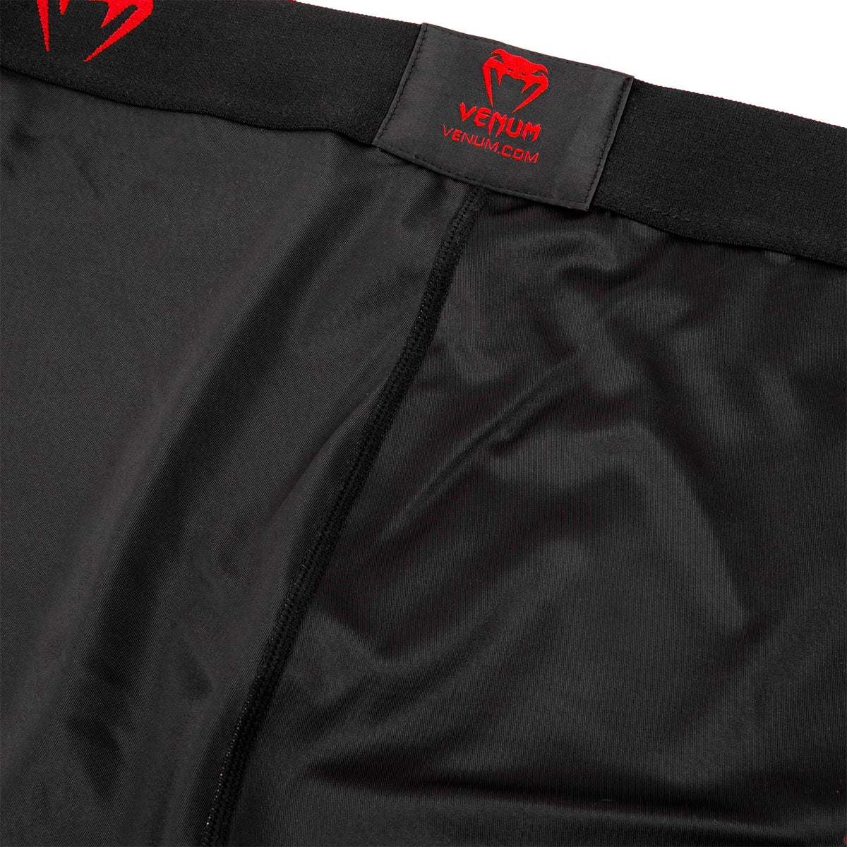 Pantalon de Compression Venum Signature - Noir/Rouge