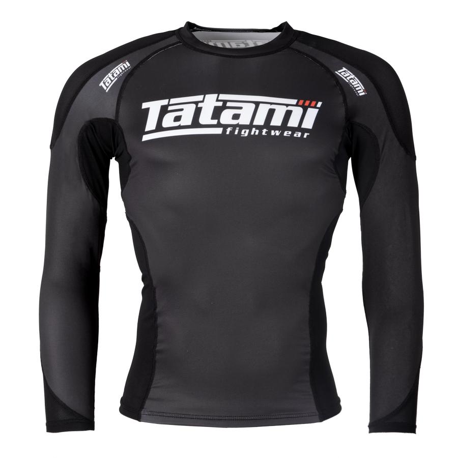Tatami Fightwear Technical Langarm-Rashguard - Schwarz