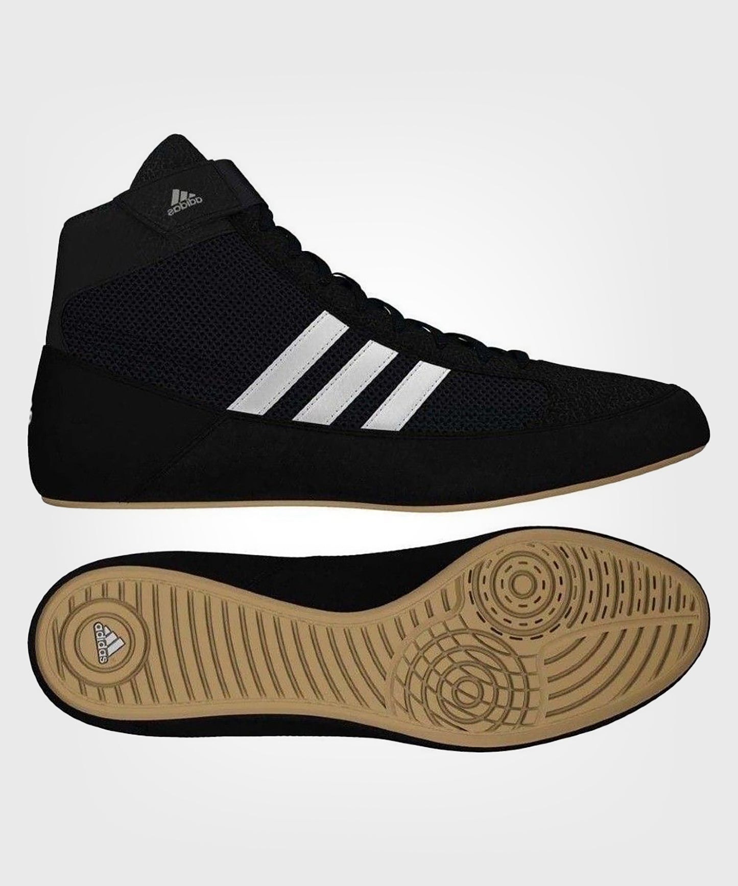 Adidas Havoc Wrestling Shoes - Black/White