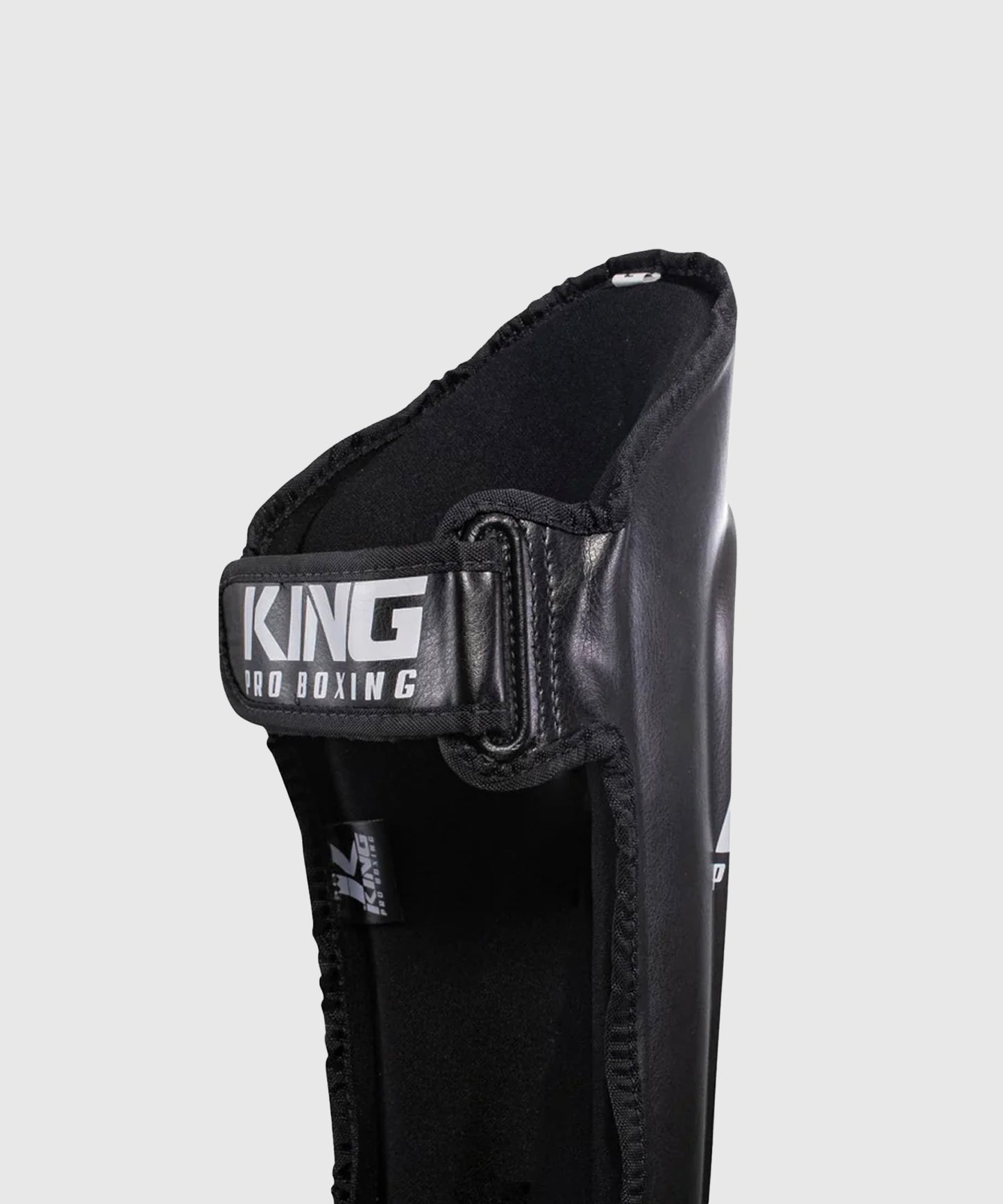 King Pro Boxing Sgl 7 Schienbeinschoner - Schwarz