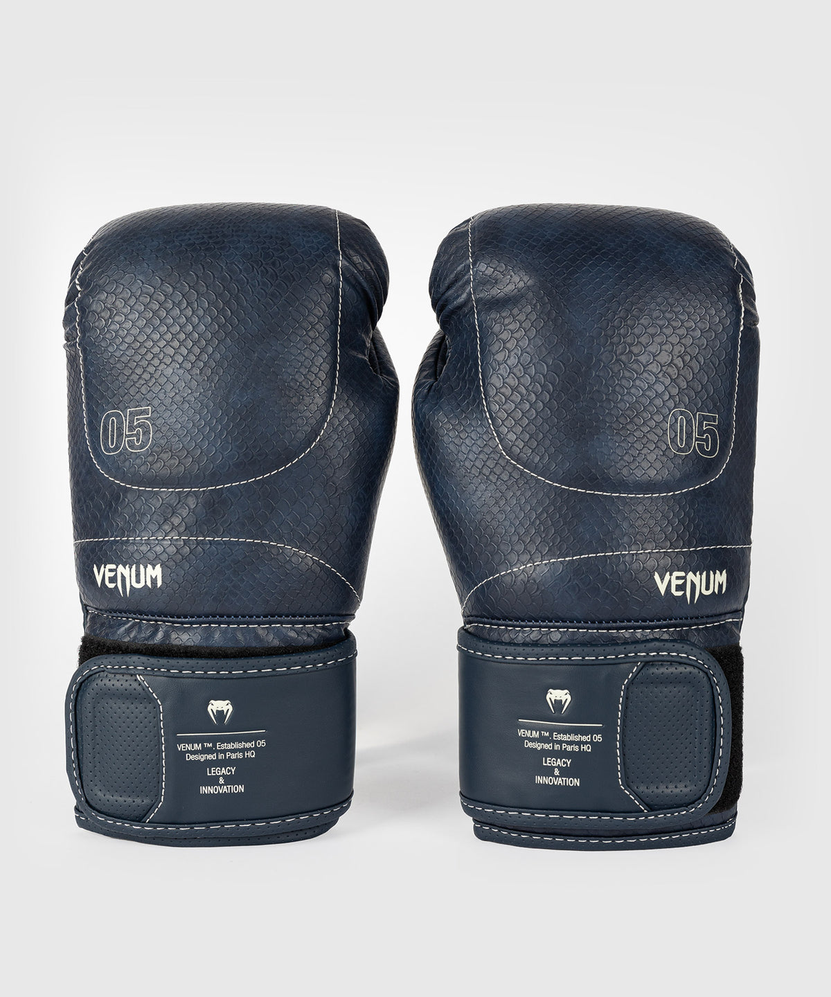 Venum Impact Evo Scales Boxhandschuhe – Mitternachtsblau