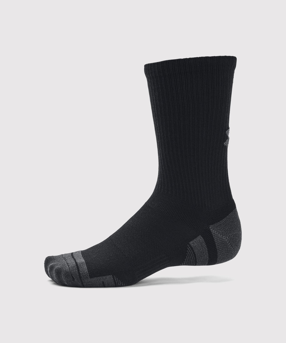 Lot De 3 Paires De Chaussettes Hautes Under Armour Ua Performance Tech - Noir/Gris