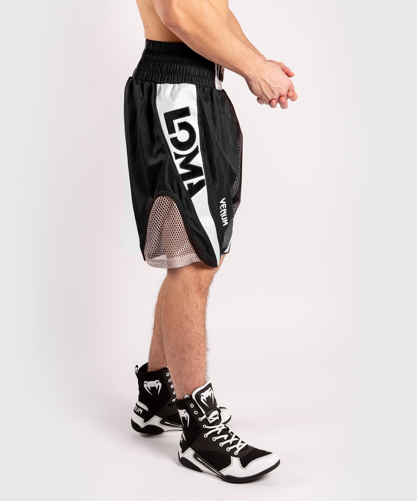 Short de boxe Venum Arrow - Noir/Blanc