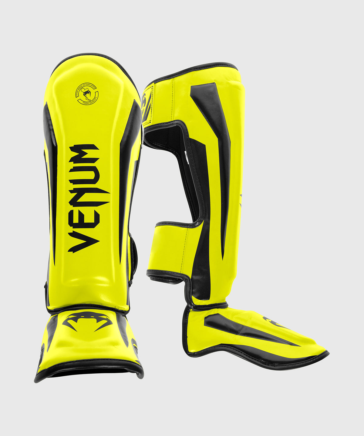 Protège-tibias Venum Elite – Jaune