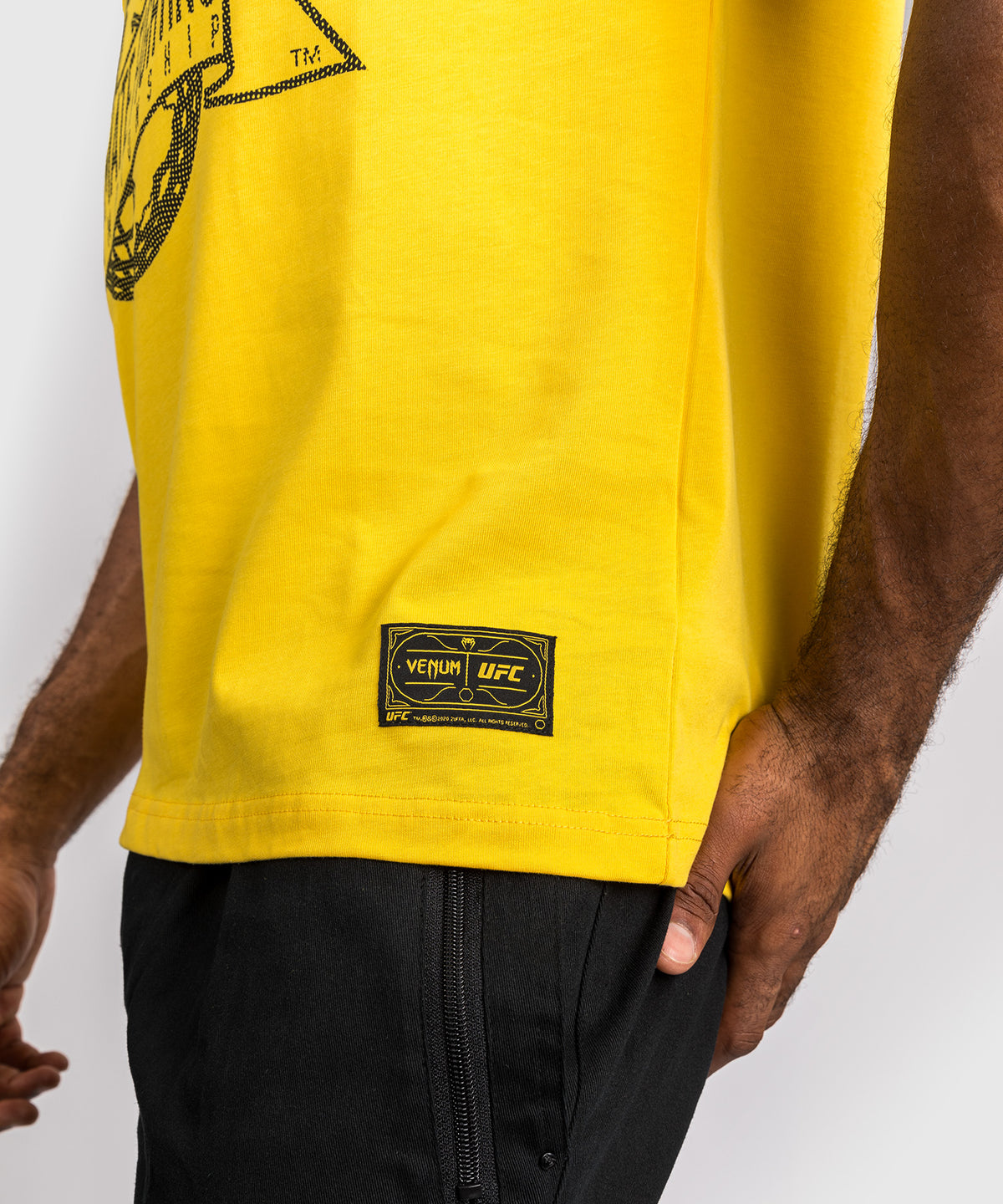 T-shirt UFC by Venum Ulti-man - Jaune