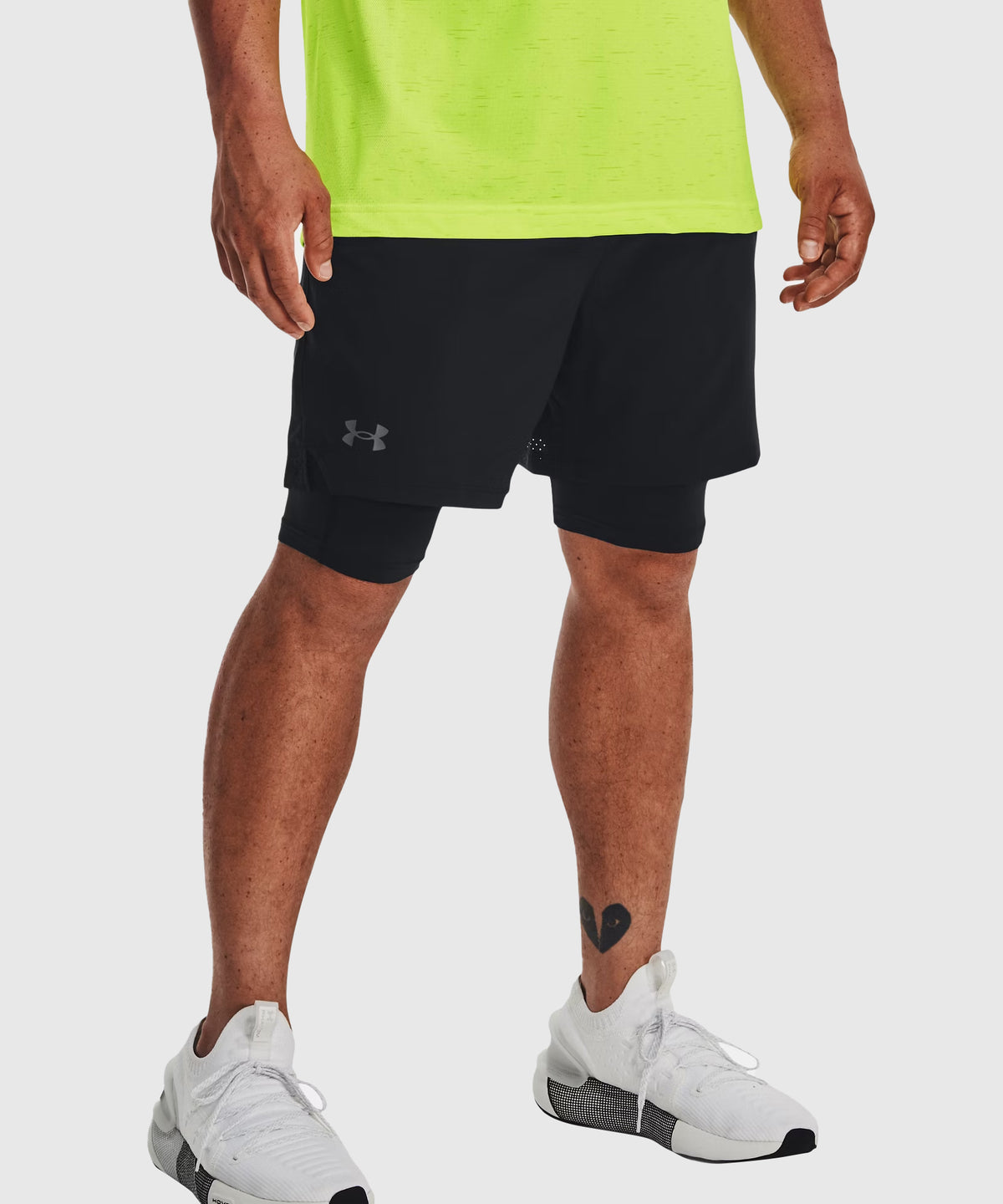 Under Armour Ua Vanish Woven Pantaloncini 2 in 1 – Nero