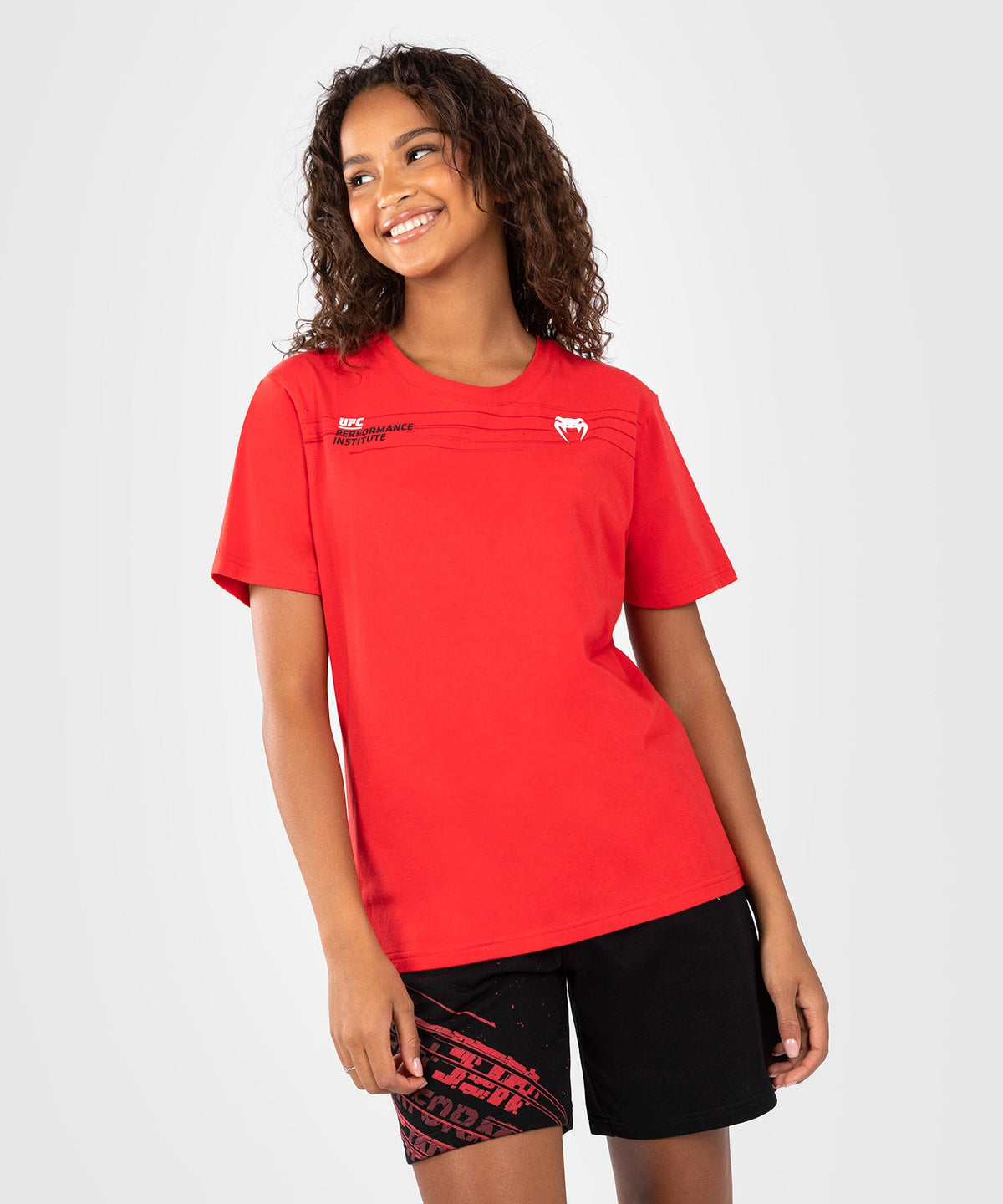 Women's UFC T-Shirt Venum Performance Institute 2.0 - Red