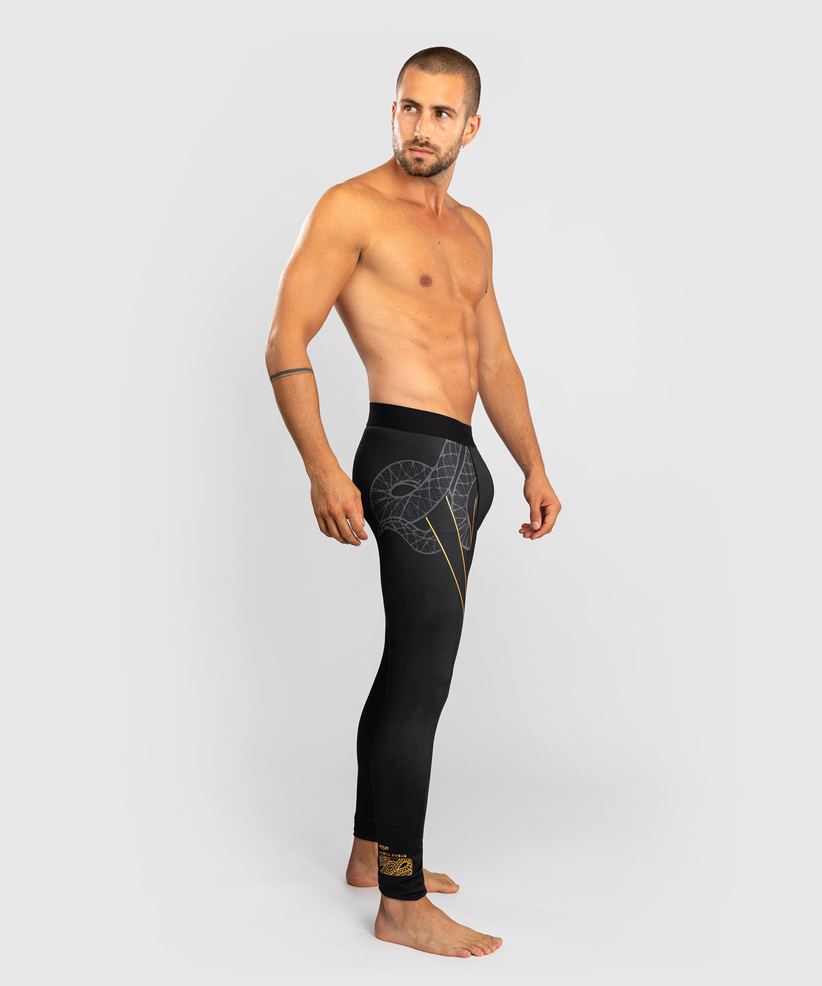 Venum Serpenti Spats - Black/Silver/Gold