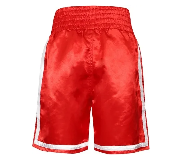 Everlast Compétition Pantaloncini da Pugilato - Rosso/Bianco