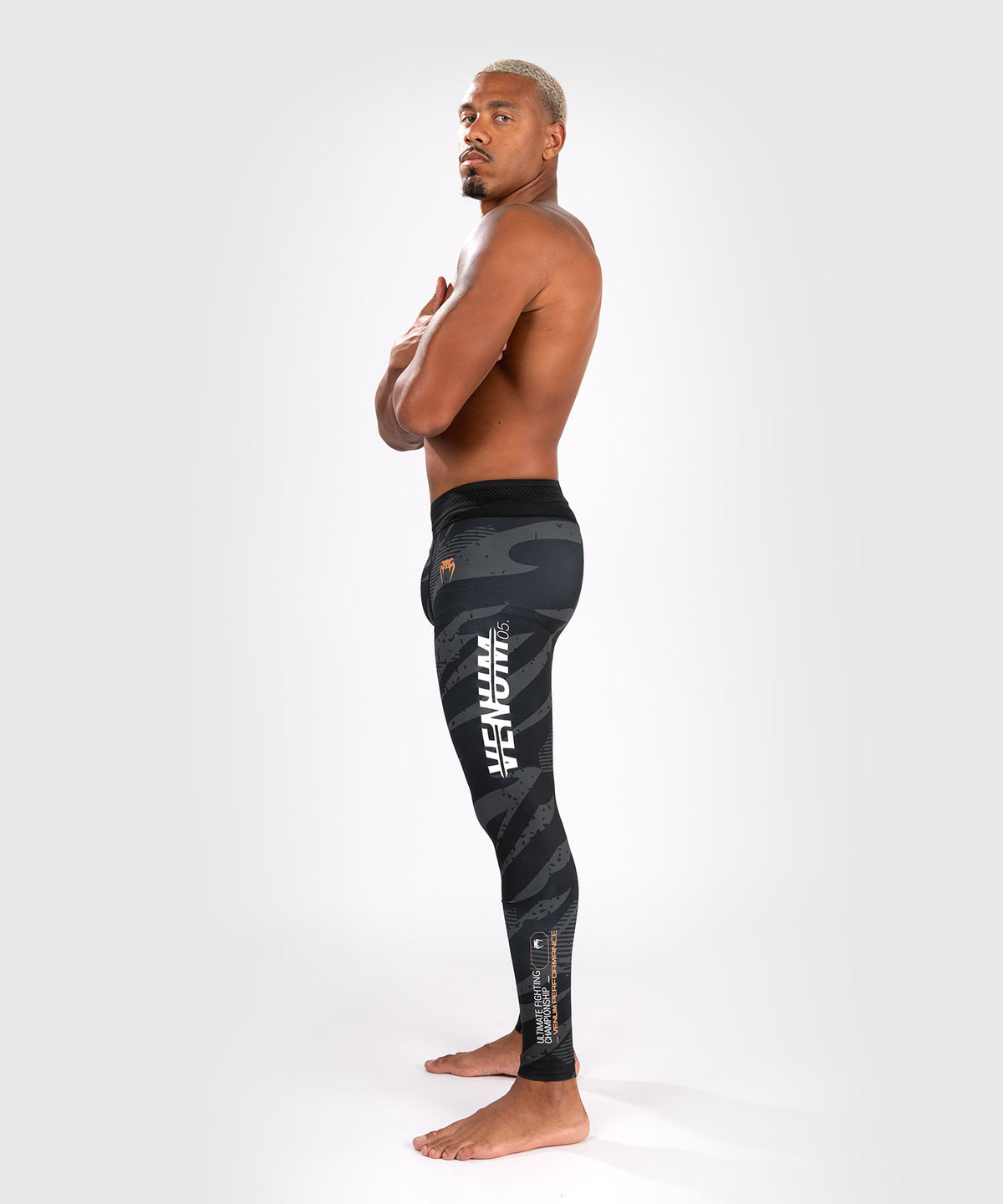 UFC Adrenaline by Venum Fight Week Performance Herren-Tight - Urban Camo