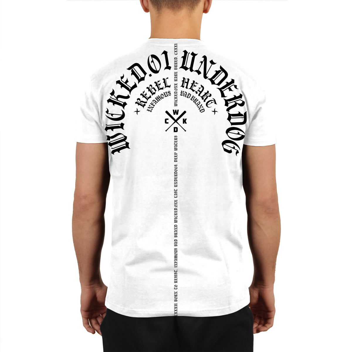 Wicked One Chains Trainings-T-Shirt - Weiß