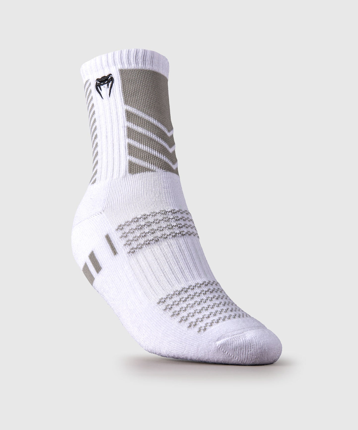 Venum Vector Crew Socks 3 Pack - White/Grey