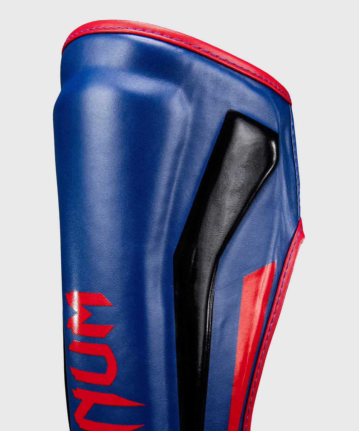 Venum Elite Protectores de Espinillas - Azul Oscuro/Rojo