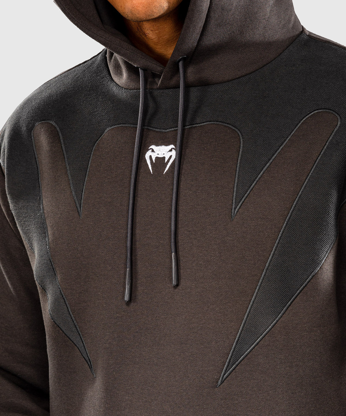 Venum Attack Fleece & Weave Hoodie - Grau