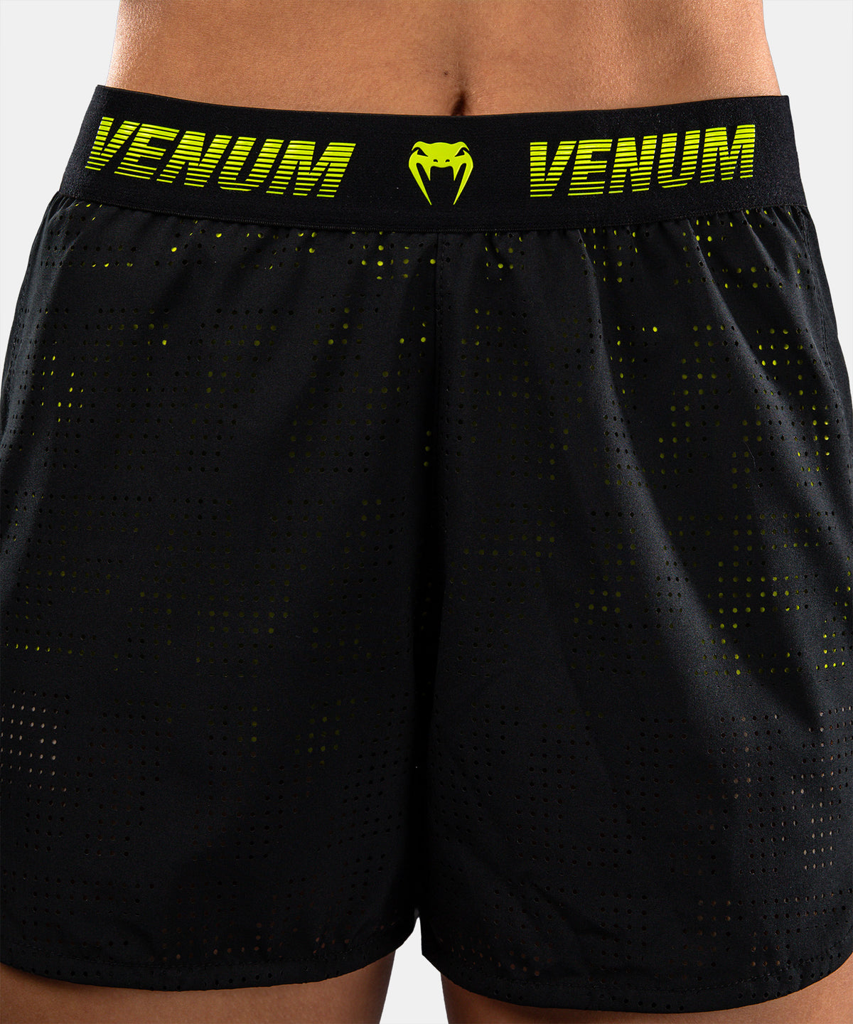Short d’Entraînement Venum Lazer Pour Femme - Noir/Jaune