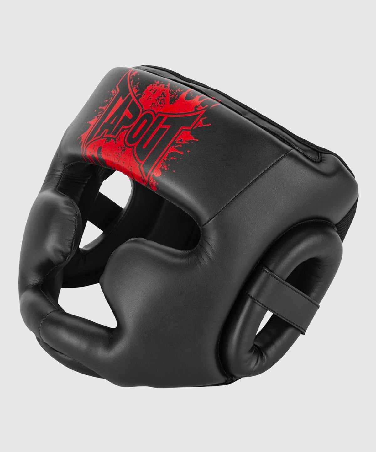Tapout Casco de Boxeo - Negro/Rojo