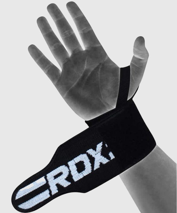 RDX W2 Cinturones de Musculación – Negro/Blanco