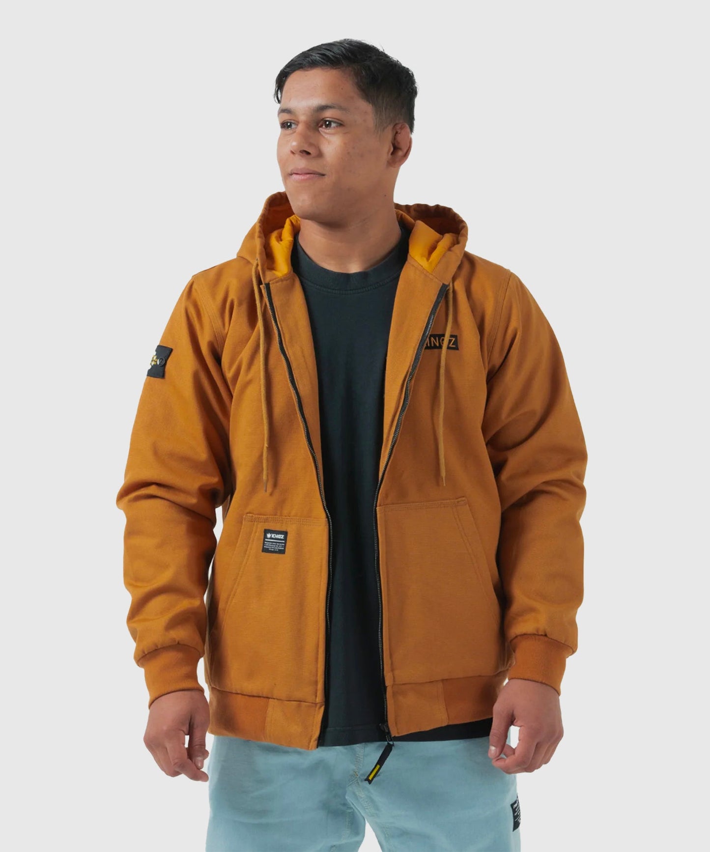 Kingz Canvas Jacket - Brown