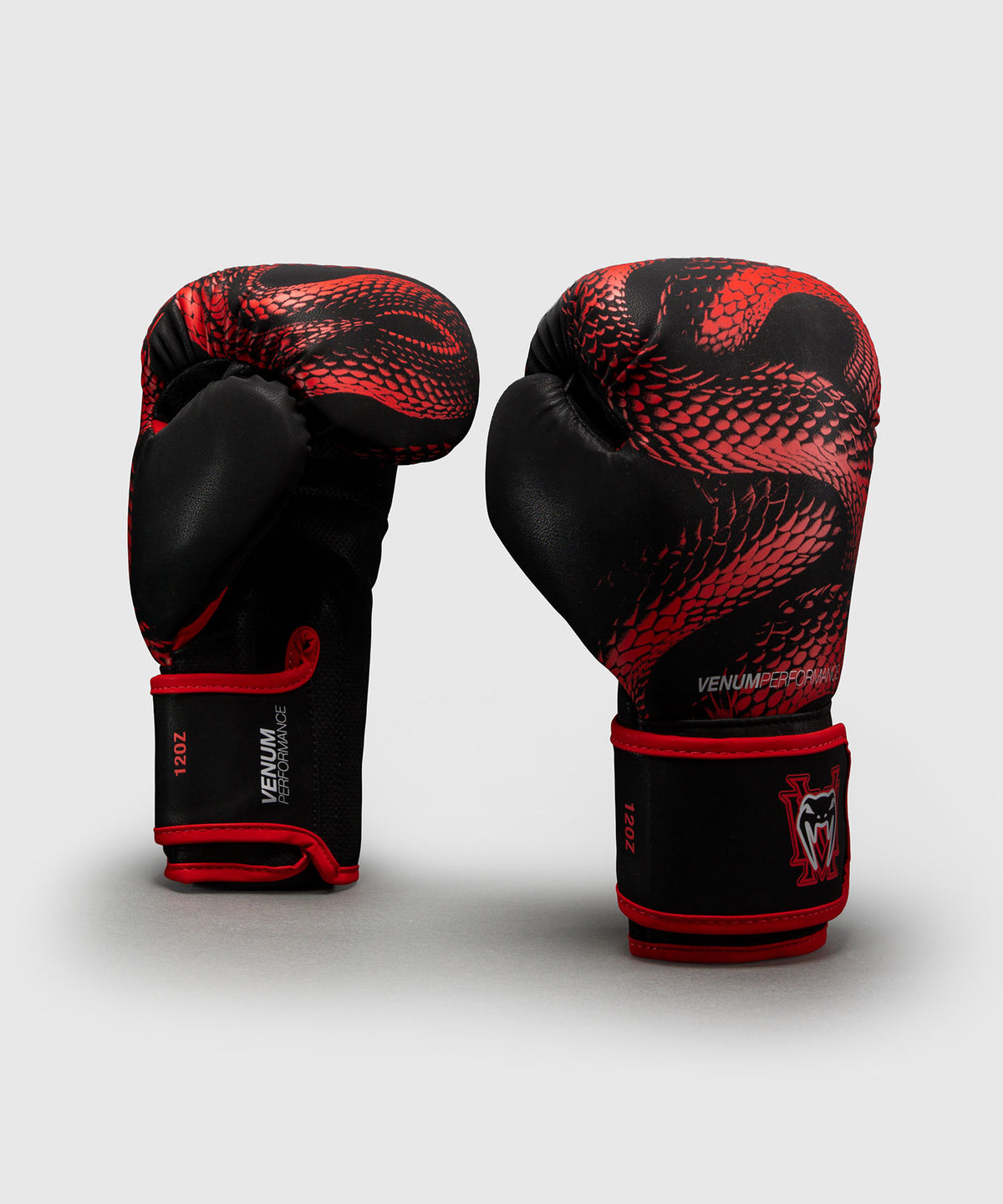 Venum Matupa Boxhandschuhe - Schwarz/Rot/Silber