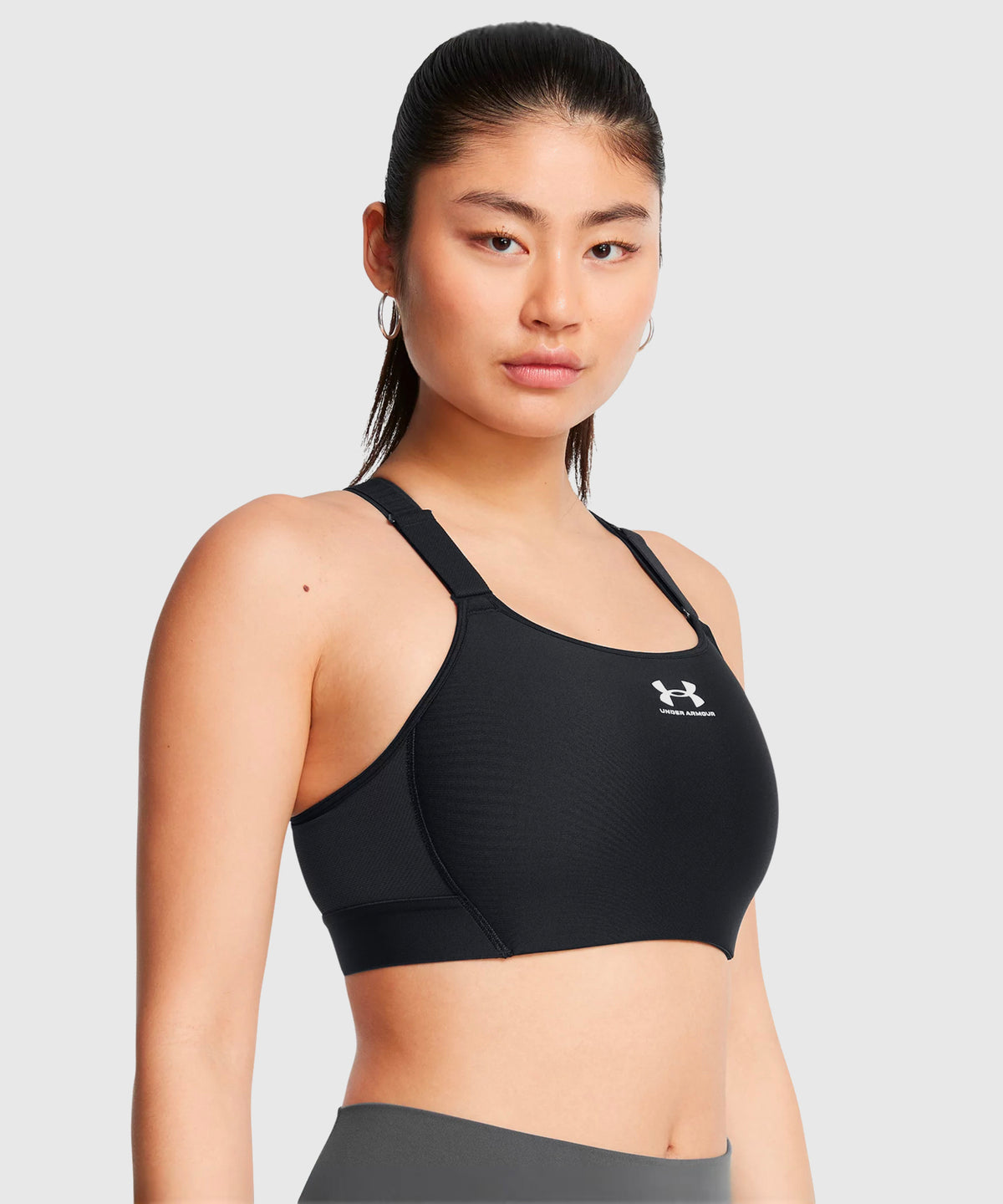 Under Armour Heatgear® Armour Sport-BH Für Damen – Schwarz