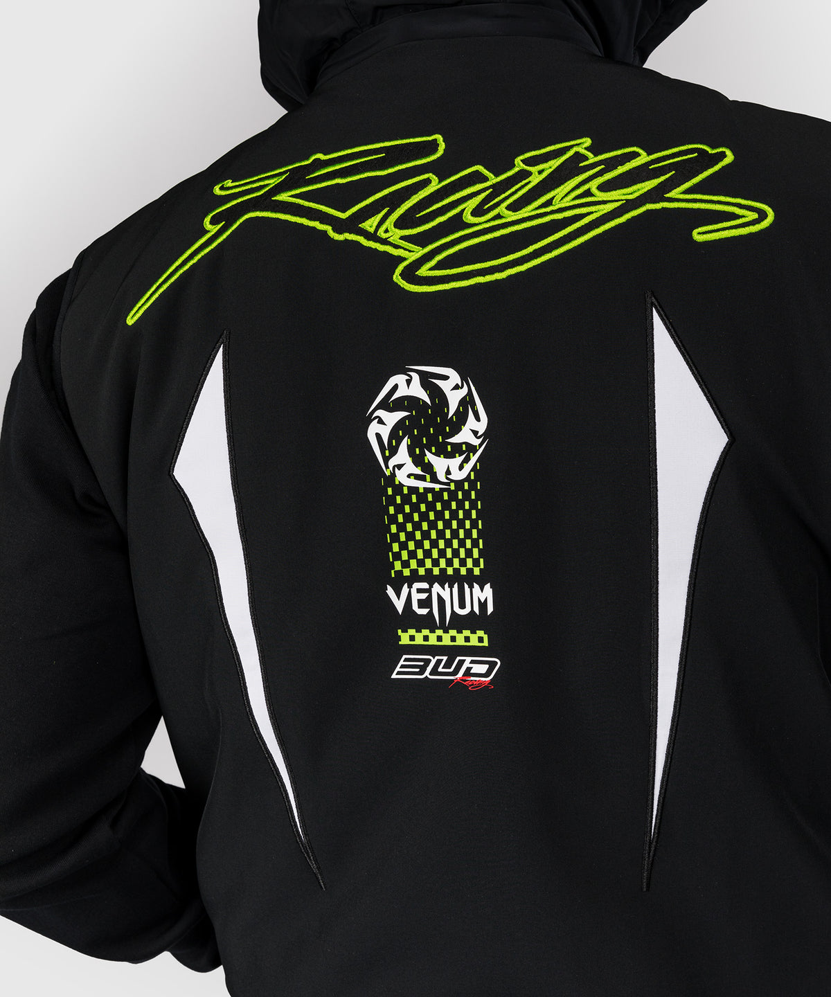 Veste sans manches pour Hommes Venum x Bud Racing - Noir/Blanc/Vert Citron