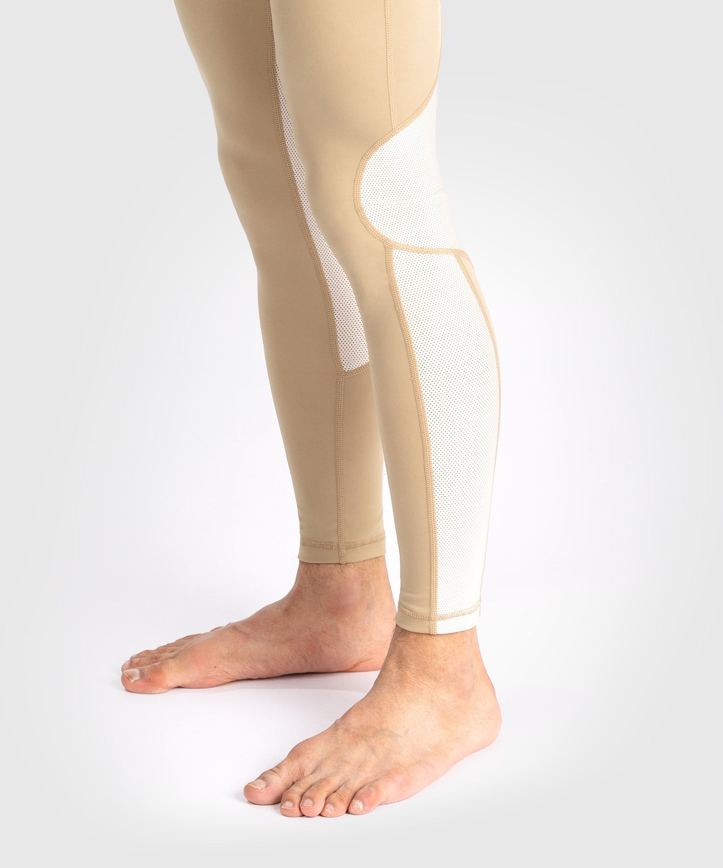 Pantalon de Compression pour Hommes Venum Tempest - Beige/Sable