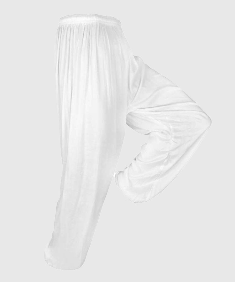 Pantalon de Tai-Chi Training FUJIMAE - Blanc