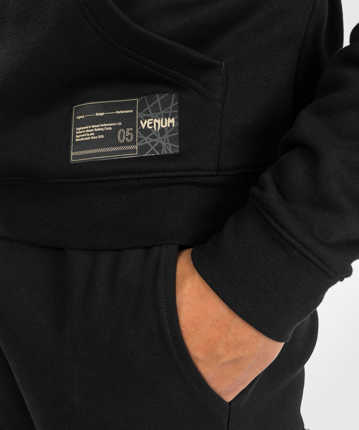 Venum Tecmo 2.0 Felpa con cappuccio - Nero