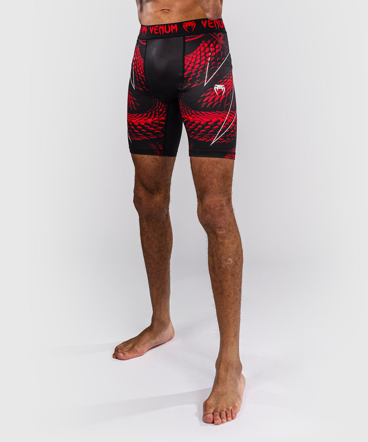 Venum Matupa Pantaloncini a Compressione - Nero/Rosso/Argento
