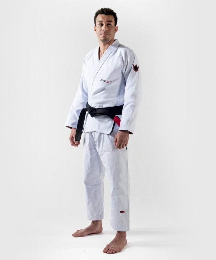 Kimonos de JJB Kingz Ultralight 2.0 - Blanc