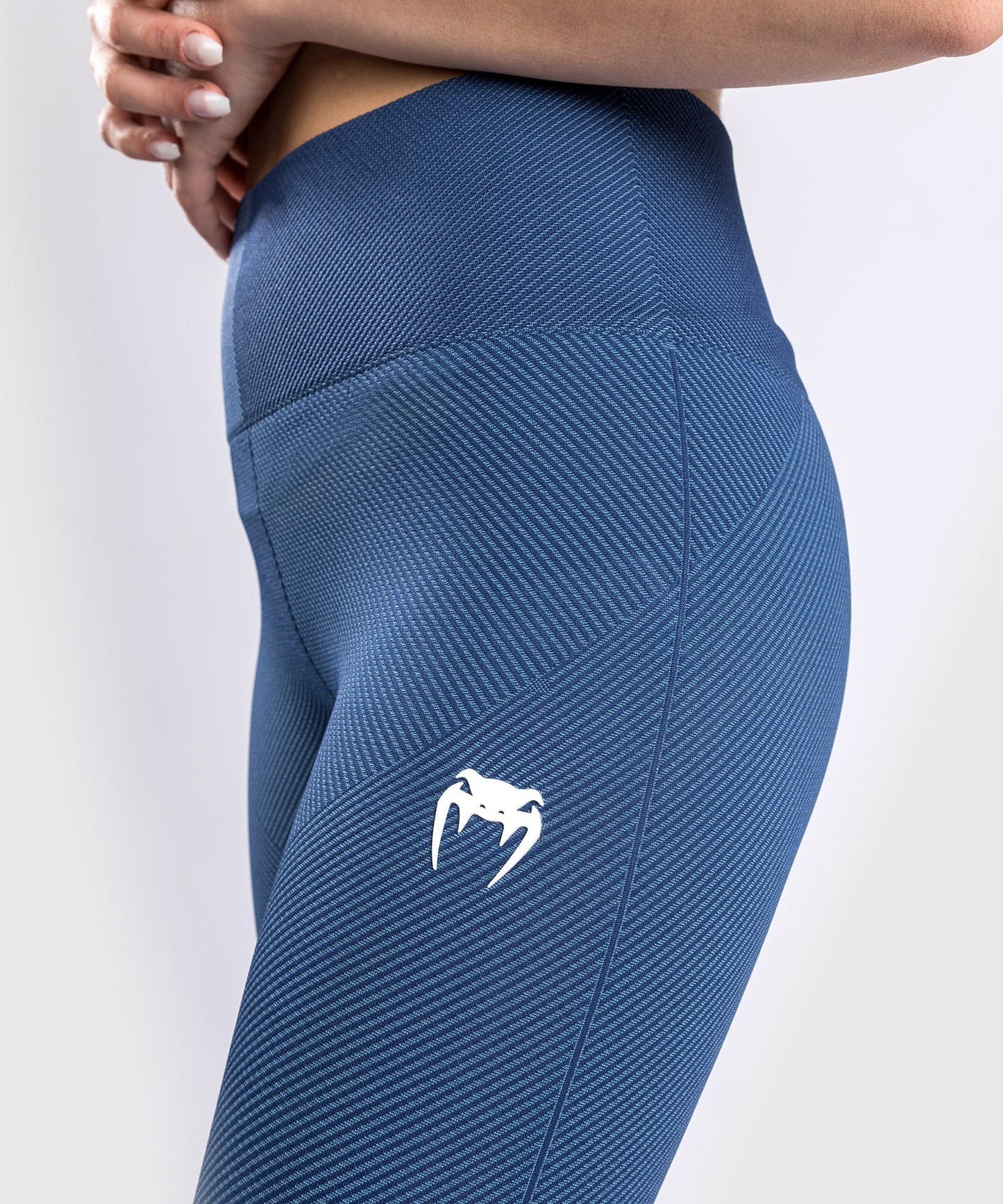 Venum Sparring Seamless Leggings 7/8 - Duck Blue