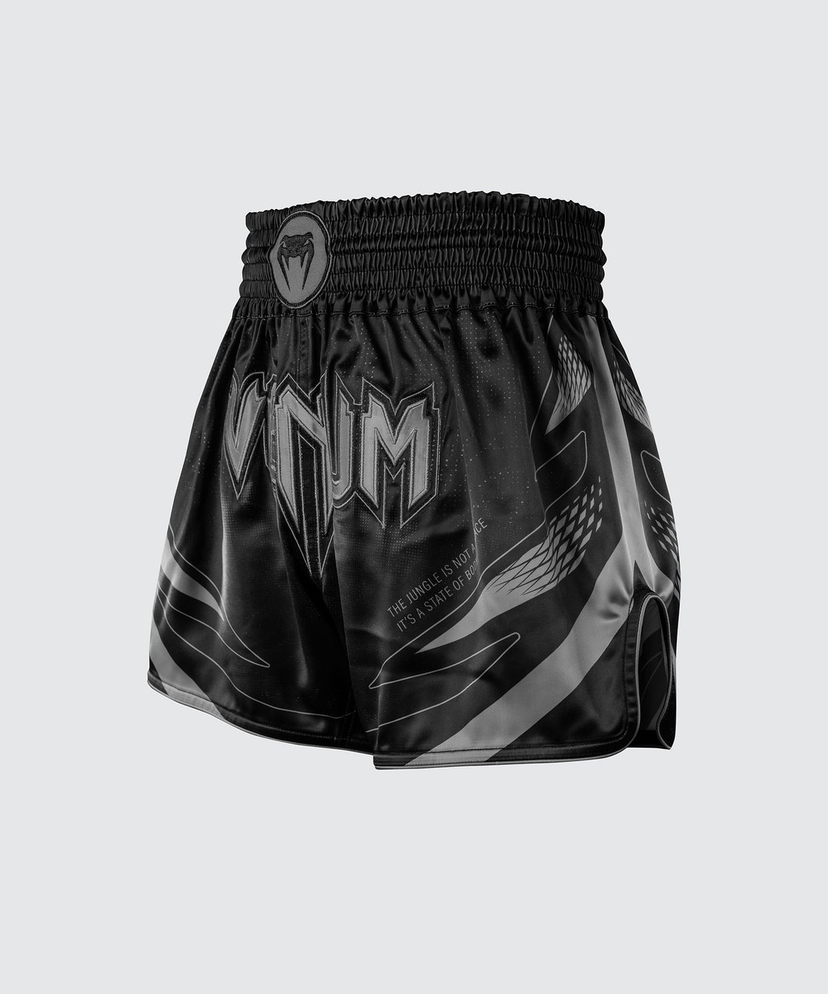 Venum Amazonia Reborn Pantaloncini da Muay Thai - Nero/Grigio