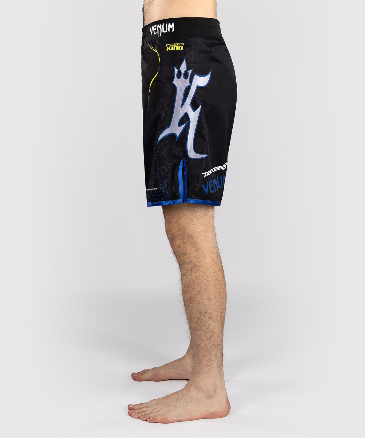Venum x TEKKEN 8 Pantaloncini da Combattimento - King - Nero/Giallo