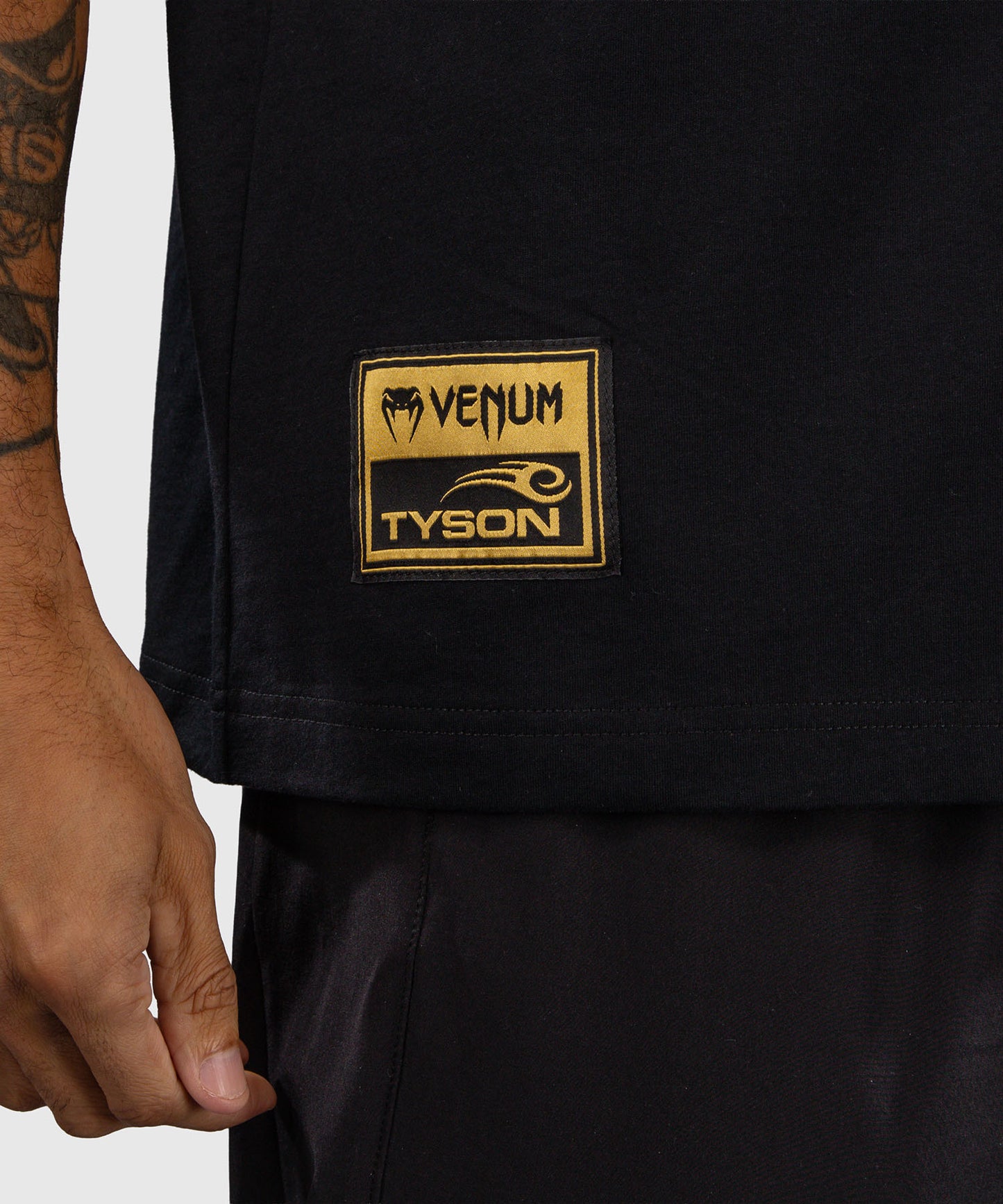 Venum x Mike Tyson Tiger Camiseta Tiger - Negro/Oro