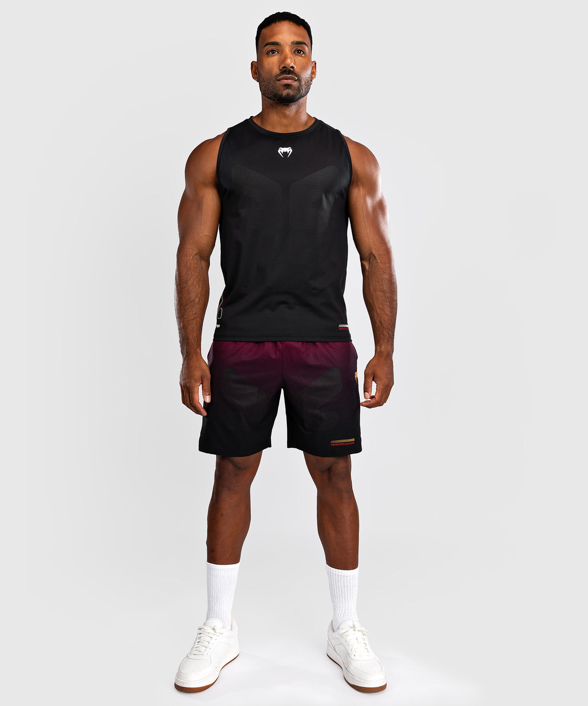 Venum Tactical XT Herren Dry Tech Tanktop - Schwarz/Feuerrot