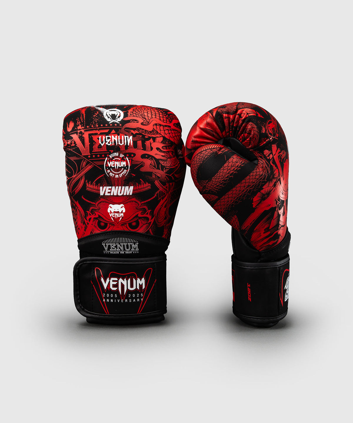 Gants de Boxe Venum 20th Anniversary - Noir/Rouge