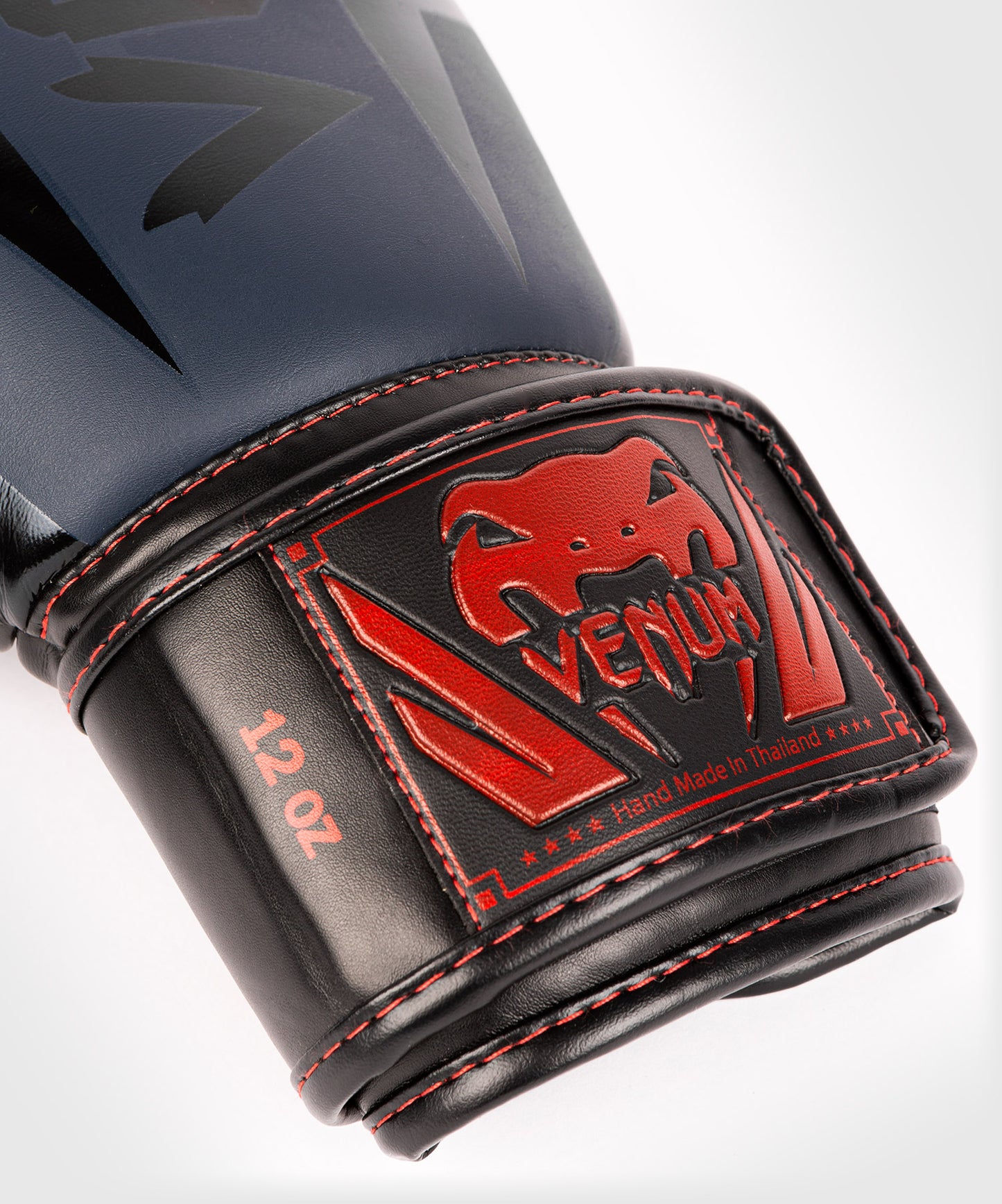 Venum Elite Boxhandschuhe - MarineBlauw/Schwarz-Rot