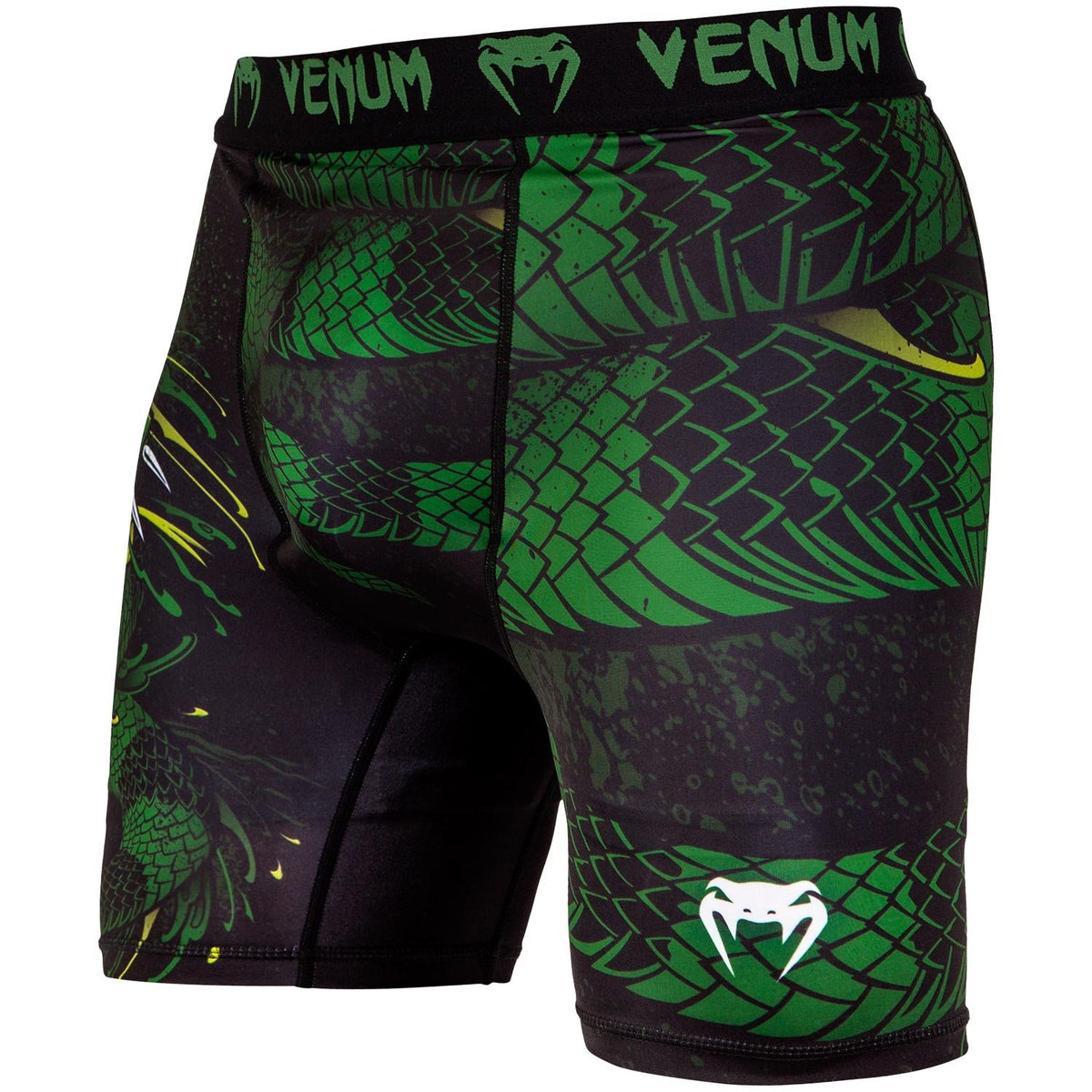 Short de compression Venum Green Viper - Noir/Vert