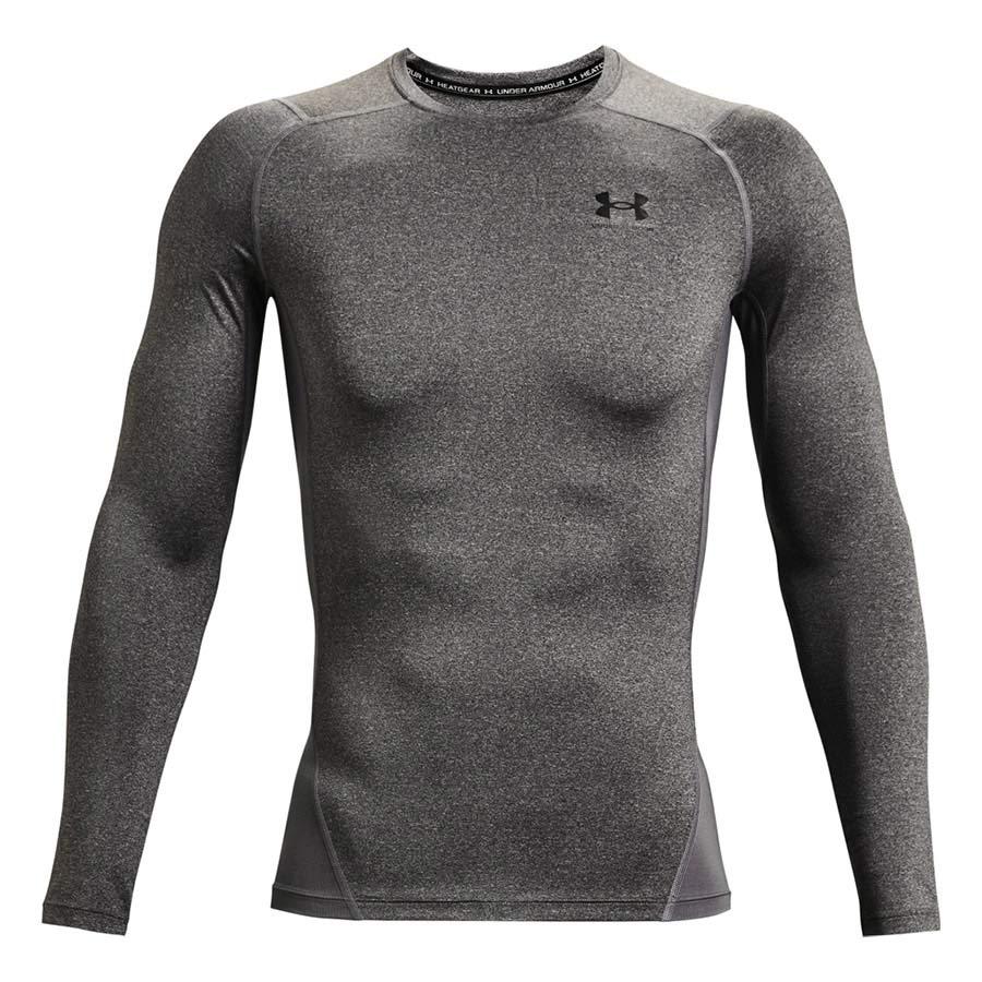 T-shirt Under Armour HeatGear® Armour - Manches Longues - Gris