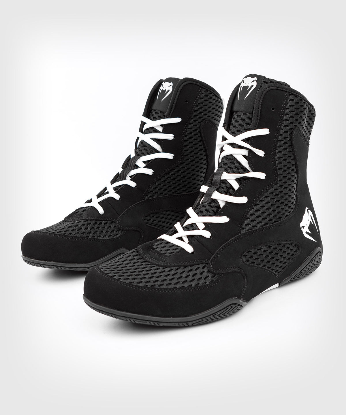 Zapatos de Boxeo Venum Contender - Negro/Blanco