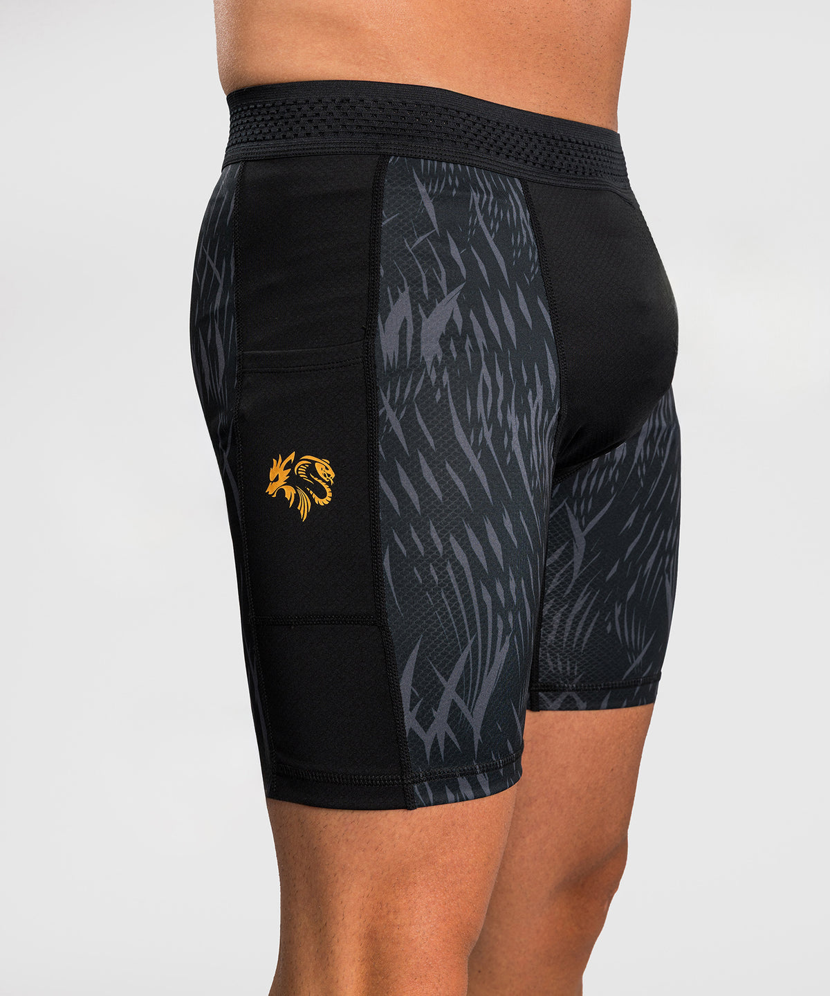 Venum x Chimaev Vale Tudo Shorts - Black/Grey