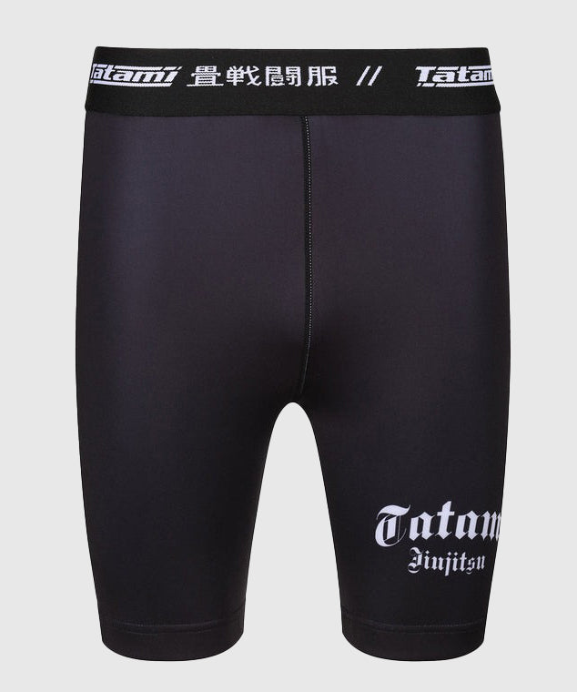 Short De Vale Tudo Tatami Fightwear Gothic - Noir