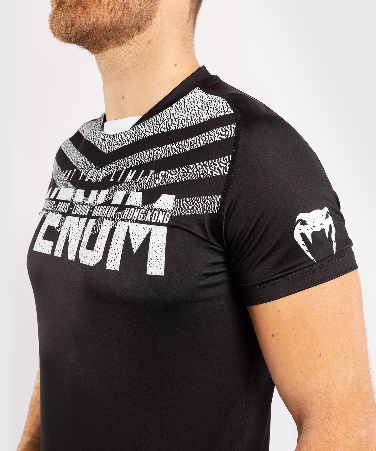 T-shirt Dry Tech Venum Signature - Noir/Blanc
