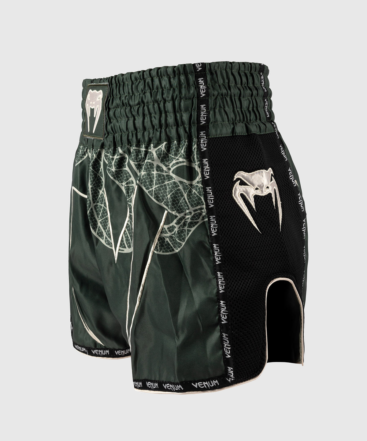 Venum Serpenti Pantalones Cortos de Muay Thai – Caqui/Bronce/Marfil