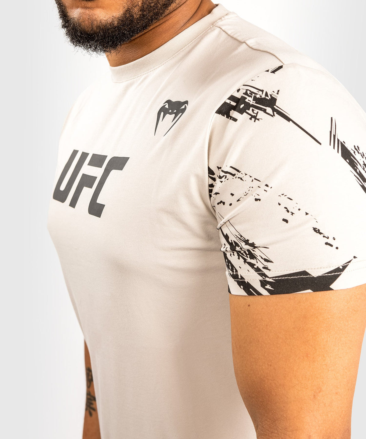 UFC T-Shirt Venum Authentic Fight Week 2.0 - Short Sleeve - Sand