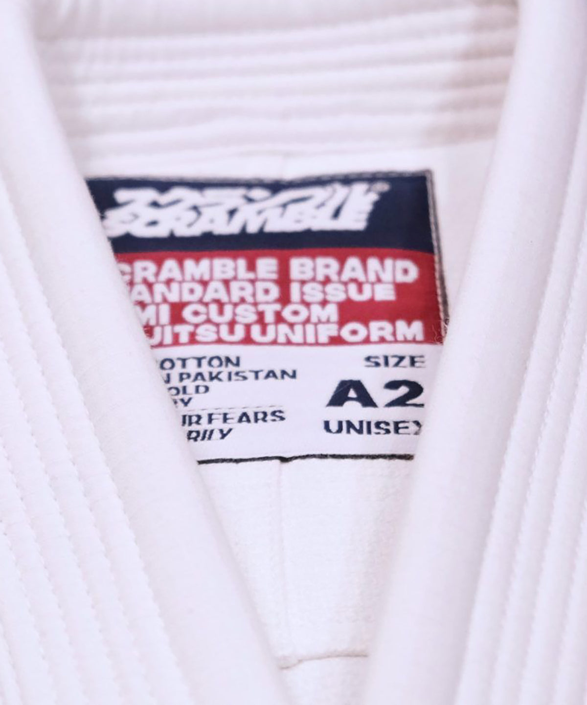 Scramble Standard Issue Kimono JJB - Blanco
