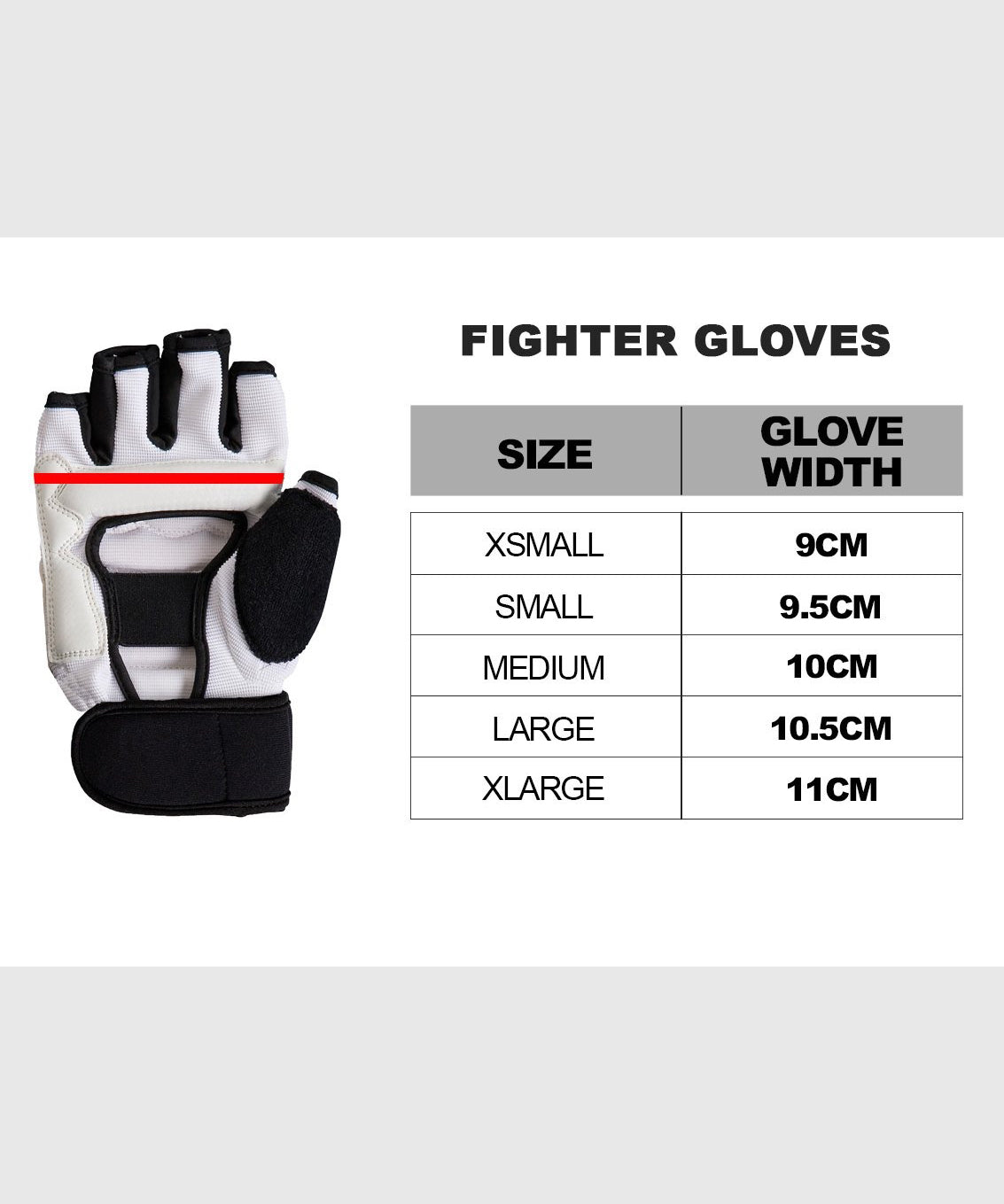 Adidas Taekwondo Training Compétition Hand Protectors - White/Black