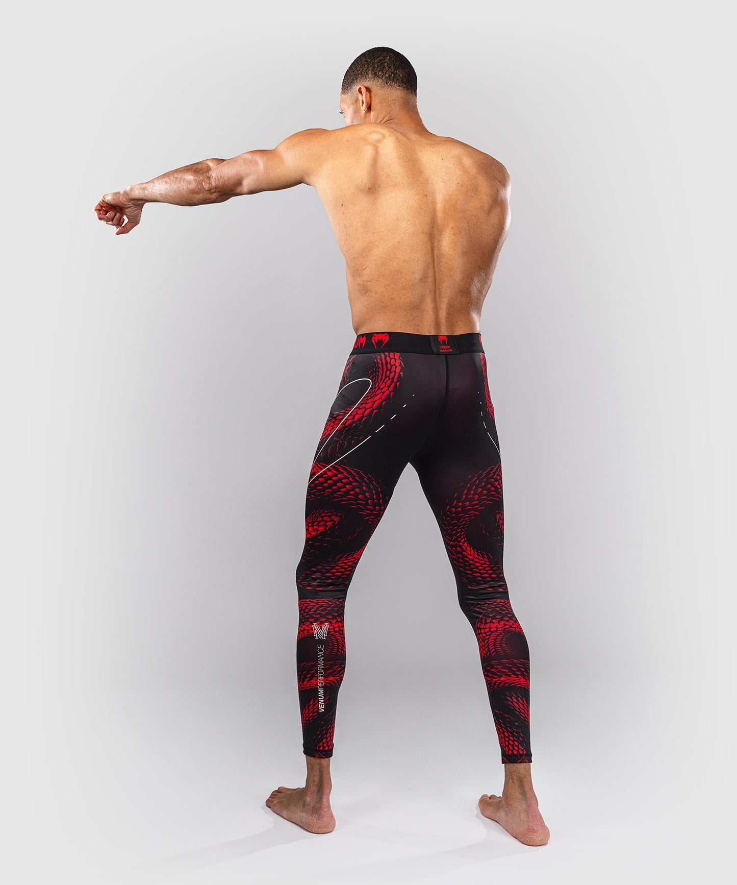 Pantalon de compression Venum Matupa - Noir/Rouge/Argent