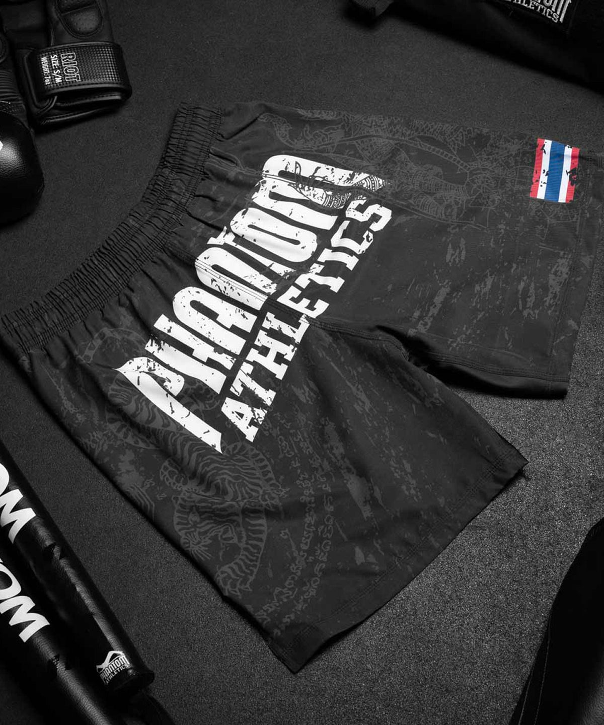 Short de MMA Phantom Athletics Evo Muay Thai - Noir