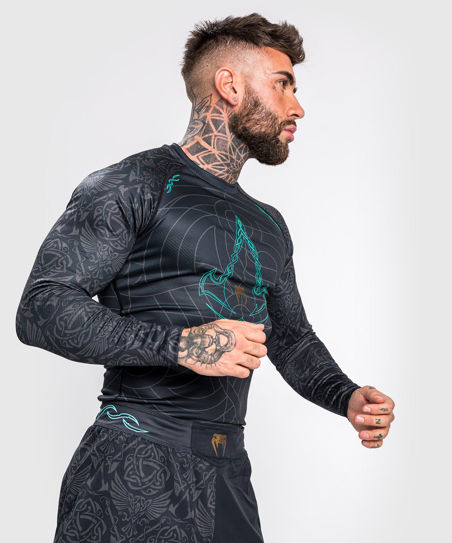 Rashguard Venum Assassin's Creed Reloaded - Manches Longues - Noir